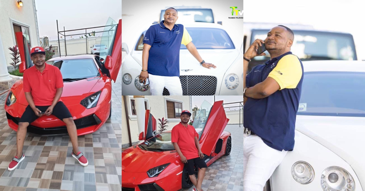 "He is Rich oo" - Taabea Herbal mixture CEO shocks social media with his expensive cars Collections.