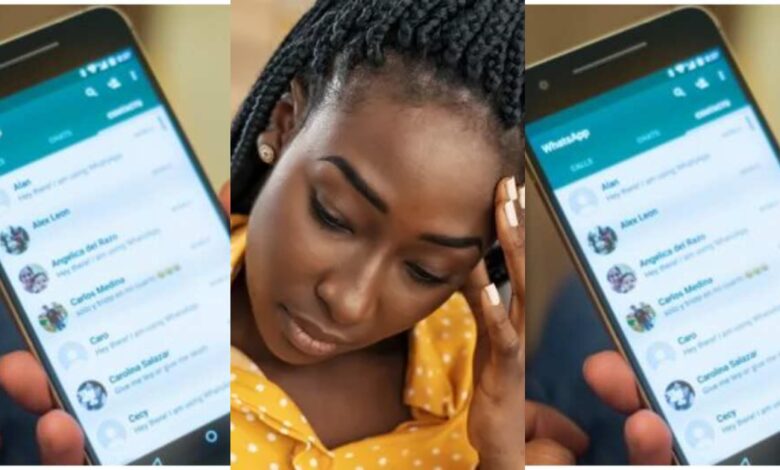 Young lady creates a WhatsApp group for all her boyfriends and breaks up with them at once