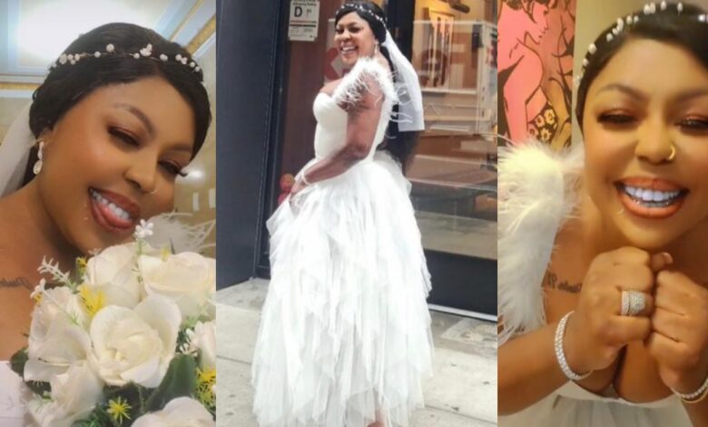 Pressure From Mzbel And Tracey Boakye Makes Afia Schwarzenegger Marries Again – VIDEO
