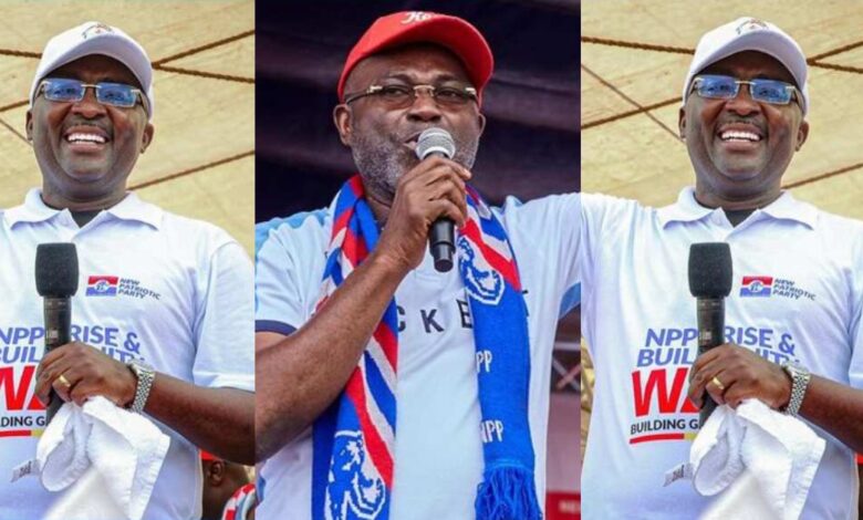 Bawumia wins the NPP Super Delegates Conference as Kennedy Agyapong and others follow