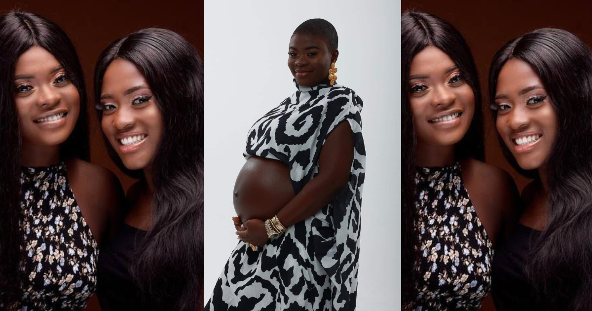 Beautiful sister of Fella Makafui welcomes a new baby - Photos