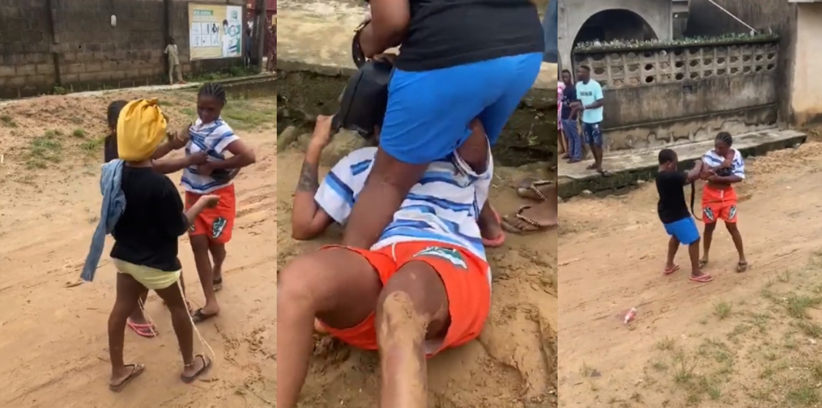 Group members beats up lady for using their ‘contribution money’ to buy iPhone 13 - (Watch Video)