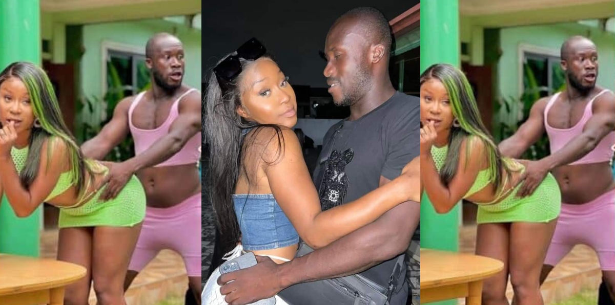 He has chop - See why Efia Odo and Dr Likee are trending (Video)