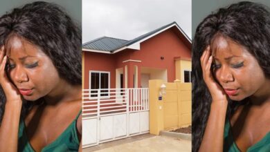 Lady in tears after selling her house to travel to the UK as agent runs away leaving her with no job