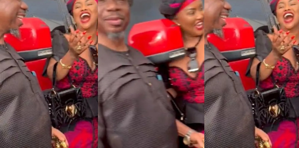 Nana Ama Mcbrown proves she didn't ignore ailing actor Twumasi at a funeral with video evidence - Watch