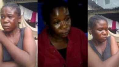 Young Nigerian lady goes mad after coming to Ghana to do ‘Ashawo’