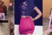 “School girls with big ‘nyᾶsh’ are snatching our husbands” – Concern Married women demonstrate (Watch Video)