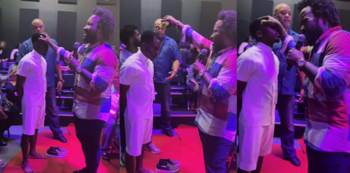 What Your Father And Grandfather Never Had Will Be Placed In Your Hands – Video Of Sonnie Badu Prophesying To Popular Blogger Surfaces (Watch)