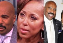 Steve Harvey’s wife for the first time reacts after cheating on him