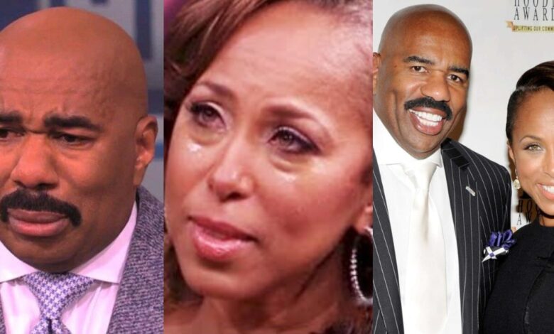 Steve Harvey’s wife for the first time reacts after cheating on him