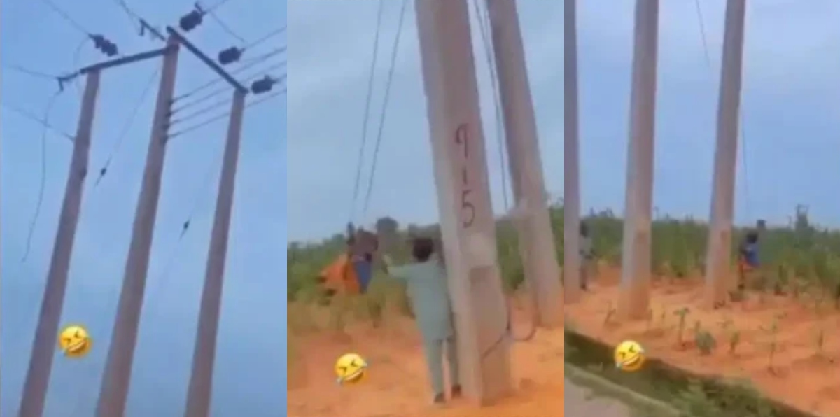 Video of two boys riding ‘see saw’ under high tension pole raises concerns - (Watch Video)