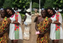 This Man Has Suffered – Abena Korkor Shares Photo of her Father for the 1st Time