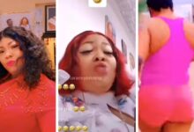 Nana Agradaa finds a new boyfriend on TikTok; Goes Live With Him As He Promises Her Of GHC10,000 (VIDEO)