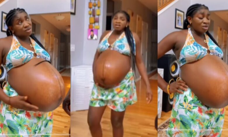 A woman, who has been pregnant since 2022, cries and pleads for help - Video.