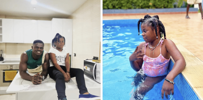 Ghanaian-US Boxer, Freezy Macbone reunites with his daughter after 11 years