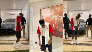 Jackie Appiah’s Son Shows Off His Mother's Maserati And Other Expensive Things - Photos