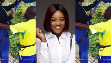 Jackie Appiah's Hilarious Video: Trembling in Fear, She Questions Her Decision to Try Zip Lining by Exclaiming "Oh God, Why Did I Do This?"