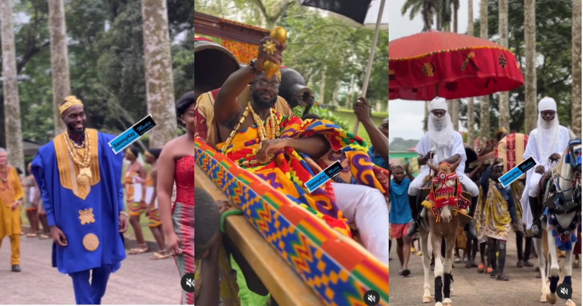 A Royal Affair: Witness the Majestic Wedding of Prince Alvin and Shantel in Omanye Kingdom