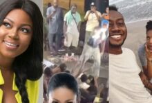 Pappy Kojo publicly disrespects Yvonne Nelson during a live performance; Mocks her vajayjay in a trending video