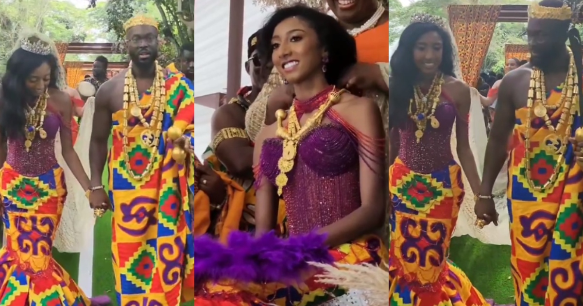 "Beyond luxury: Exclusive Videos from Ghana's Most Expensive Wedding Revealed"