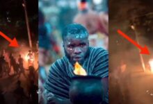 Watch how AAMUSTED student died after his body caught fire during a ritual on campus – Video