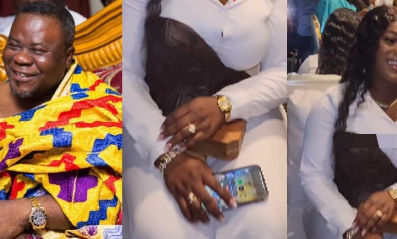 Akua GMB and Dr. Kwaku Oteng back together? – Spotted with a ‘new and expensive’ wedding ring in new video