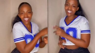 Beautiful Lady Shakes Her Big Backside To The Tune Of Runtown's 'Mad Over You' Song - Video