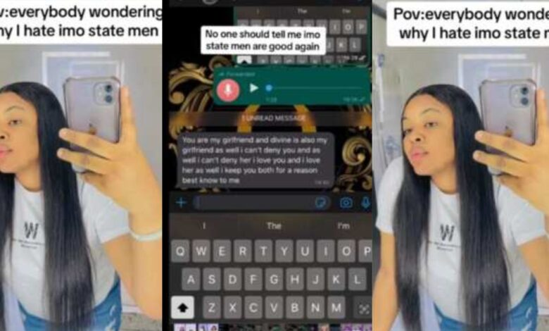 Beautiful Lady leaks WhatsApp message a man sent her - Video