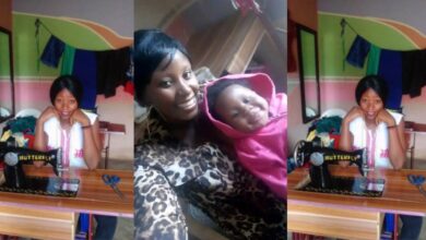 Beautiful Virgin lady who was raped by 4 armed robbers gives birth - Video