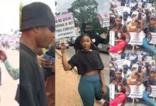 Efia Odo, Kwaw Kese, Wanlov, E.L, and Other Celebrities Join Day 2 of #OccupyJulorBiHouse Protest - Video