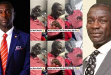 Former UT Bank Boss Kofi Amoabeng Captured Looking Drunk in Trending Video - Watch