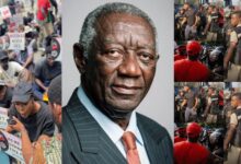 Former president Kufuor subtly supports OccupyJulorbiHouse protest after police brutality