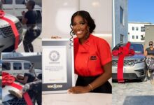 Guinness World Record Holder, Hilda Baci Receives A Brand New Range Rover For Her 28th Birthday - Video