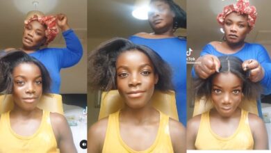 "He Is Beautiful"- Linda Osei's Son Stirs Online With His Feminine Looks and Long Hair (Video)