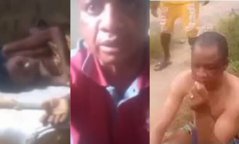 Pastor cries and begs after being caught sleeping with his wife’s best friend – Video