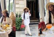 Traveling Ambassador – Reactions As Jackie Appiah Storms Paris for More Chilling – Photos