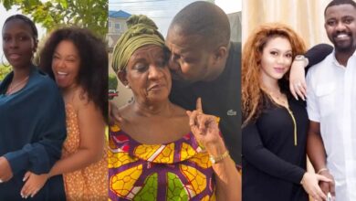 John Dumelo’s Wife Calls Nadia Buari A ‘Fake Friend’ After She Didn't Attend His Late Mother’s One-Week