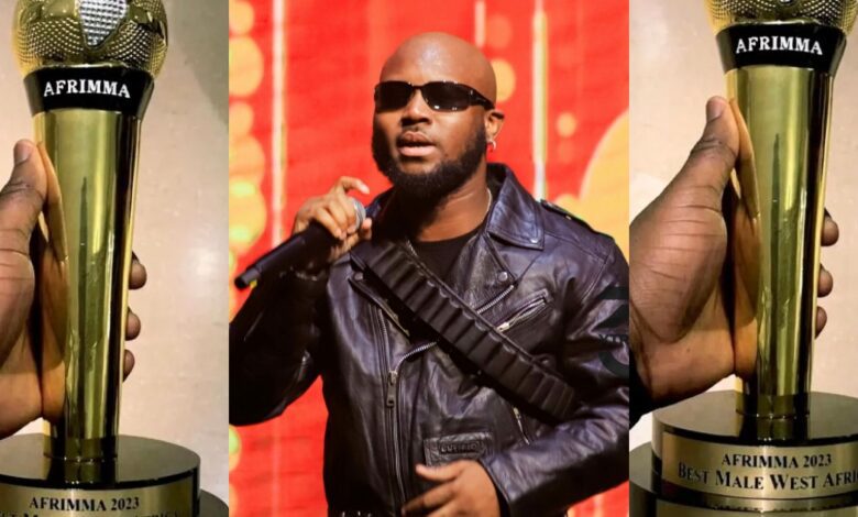 King Promise Wins Best Male West Africa Awards 2023 in the U.S