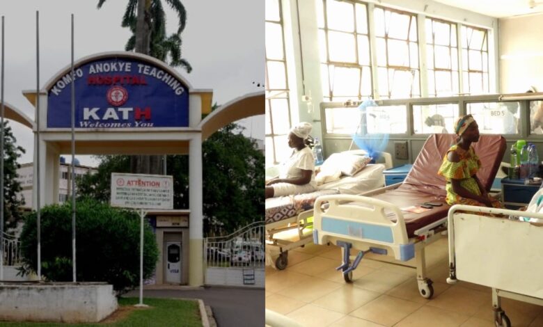 Komfo Anokye Teaching Hospital suspends 16 staff over extortion of money from patients