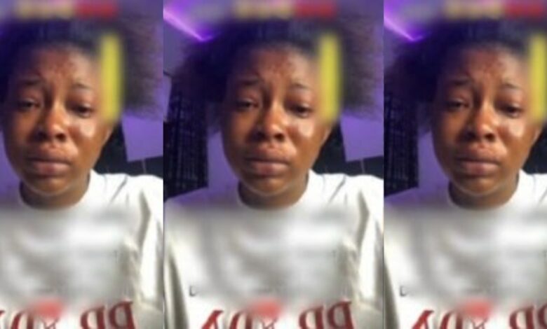 Lady cries out as boyfriend of 3 years tells her she’s not his type after pregnancy