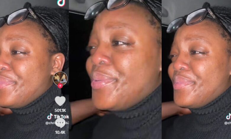 Lady cries uncontrollably as her boyfriend breaks her heart again after giving him a second chance (Video)