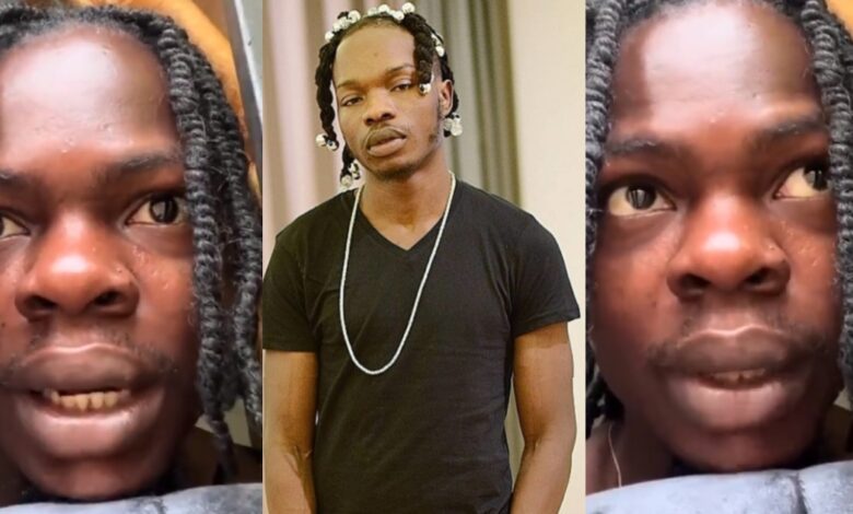 Naira Marley’s lookalike cries out as he is being threatened for looking like him – VIDEO