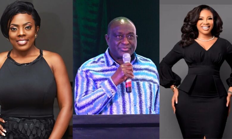 Nana Aba Anamoah And Her Squad Laughs At Alan Kyeremanten For Giving Up On NPP Flagbearer Race
