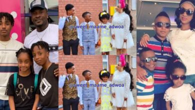 New photos of Asamoah Gyan's kids looking all grown up as they step out with their mother