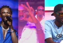 “Ohh yawa”- Watch the moment Nigerian cameraman snubbed Black Sherif during meet up with Asake and Rema – VIDEO