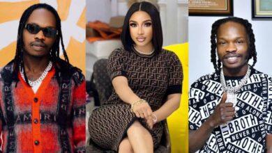 'Shut up, you look prettier with your mouth closed' – Tonto Dikeh drags Naira Marley over Mohbad's death