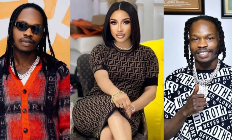 'Shut up, you look prettier with your mouth closed' – Tonto Dikeh drags Naira Marley over Mohbad's death