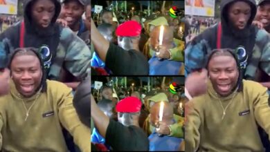 Watch Video As Stonebwoy Leads Candlelight Vigil During OccupyJuliborHouse Day 3 Night Protest