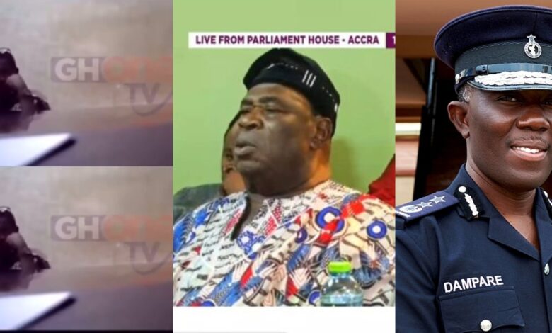 Video evidence of Bugri Naabu and other Police officers plotting to remove IGP Dampare surfaces online - Watch