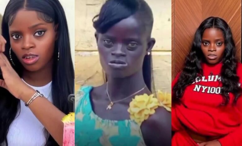 Yong lady stirs online with her sh0cking transformation - Video